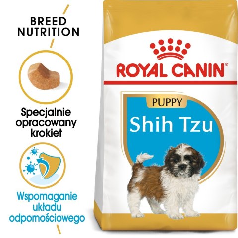 ROYAL CANIN BHN Shih Tzu Puppy - sucha karma dla szczeniąt - 0,5kg ROYAL CANIN BHN Shih Tzu Puppy - sucha karma dla szczeniąt - 0,5kg