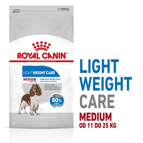 ROYAL CANIN CCN MEDIUM LIGHT WEIGHT CARE - sucha karma dla psa dorosłego - 3kg ROYAL CANIN CCN MEDIUM LIGHT WEIGHT CARE - sucha karma dla psa dorosłego - 3kg