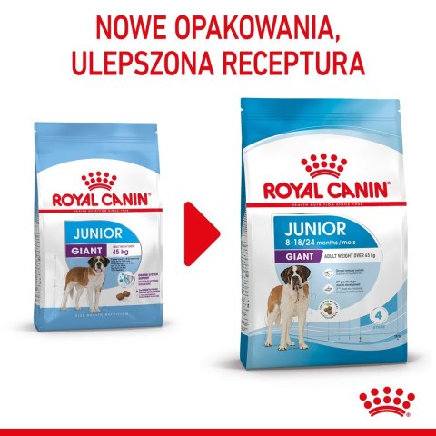 ROYAL CANIN SHN Giant Junior - sucha karma dla szczeniąt - 15kg ROYAL CANIN SHN Giant Junior - sucha karma dla szczeniąt - 15kg