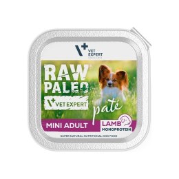 VetExpert Raw Paleo Jagnięcina Pate Mini Adult alu tray 150g