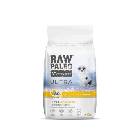 VetExpert Raw Paleo Ultra Indyk Medium&Large Puppy 2kg VetExpert Raw Paleo Ultra Indyk Medium&Large Puppy 2kg