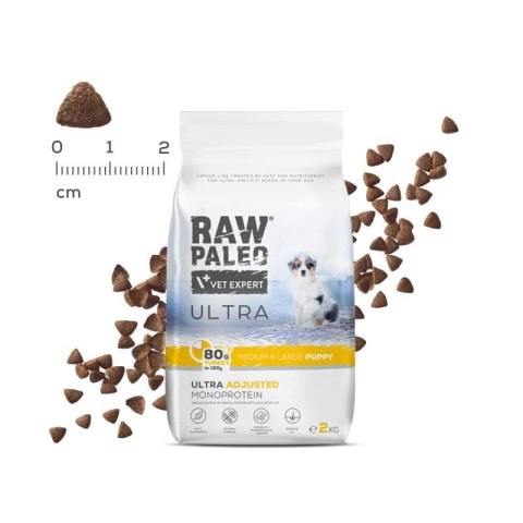 VetExpert Raw Paleo Ultra Indyk Medium&Large Puppy 2kg VetExpert Raw Paleo Ultra Indyk Medium&Large Puppy 2kg