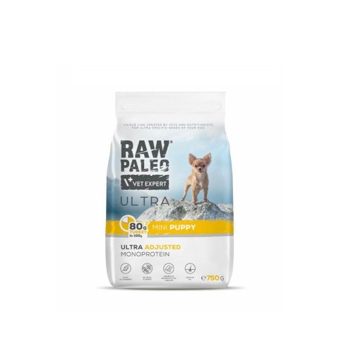 VetExpert Raw Paleo Ultra Indyk Mini Puppy 750g VetExpert Raw Paleo Ultra Indyk Mini Puppy 750g