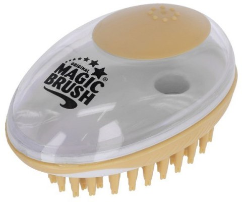KERBL MagicBrush Szczotka kąpielowa, 11,5 x 7,5 cm, gold KERBL MagicBrush Szczotka kąpielowa, 11,5 x 7,5 cm, gold