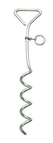 KERBL Spiralny palik do mocowania linki dla psa, 40 cm x 8 mm KERBL Spiralny palik do mocowania linki dla psa, 40 cm x 8 mm