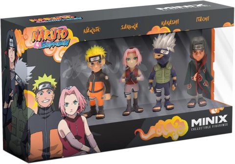 MINIX 4-PACK 7 CM - NARUTO SHIPPUDEN MINIX 4-PACK 7 CM - NARUTO SHIPPUDEN