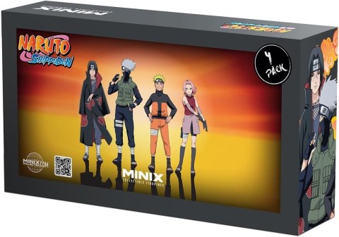 MINIX 4-PACK 7 CM - NARUTO SHIPPUDEN MINIX 4-PACK 7 CM - NARUTO SHIPPUDEN