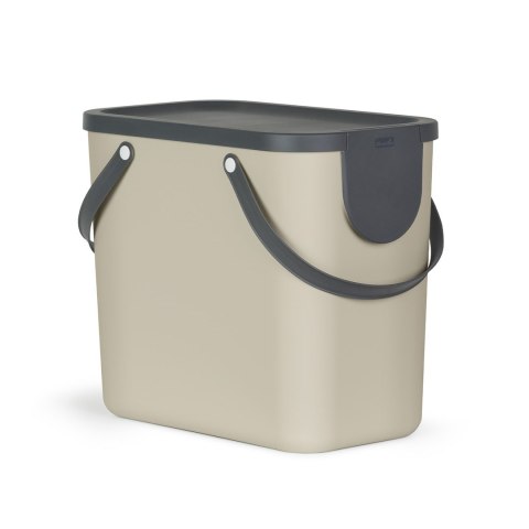 Rotho Pojemnik do segregacji odpadów 25L ALBULA cappuccino Rotho Pojemnik do segregacji odpadów 25L ALBULA cappuccino