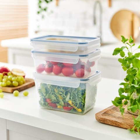 Rotho Pojemnik na przysmaki 3L CLIC&LOCK transparentny/czarny Rotho Pojemnik na przysmaki 3L CLIC&LOCK transparentny/czarny