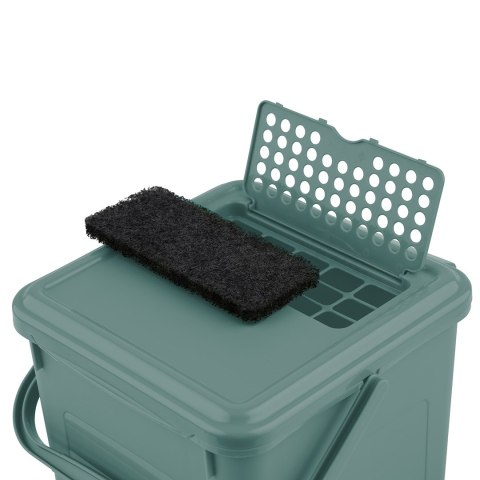 Rotho Wiaderko kompost 9L z filtrem węglowym BIO mistletoe green Rotho Wiaderko kompost 9L z filtrem węglowym BIO mistletoe green
