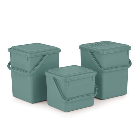 Rotho Wiaderko kompost 9L z filtrem węglowym BIO mistletoe green Rotho Wiaderko kompost 9L z filtrem węglowym BIO mistletoe green