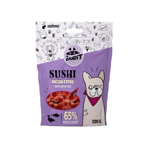VetExpert Mr. Bandit SUSHI kaczka z rybą 500g VetExpert Mr. Bandit SUSHI kaczka z rybą 500g