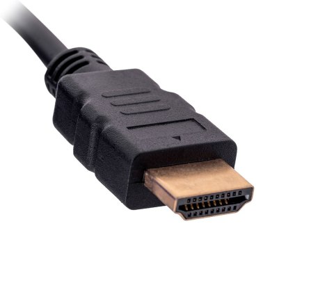 Adapter Lanberg AD-0017-BK (HDMI M - D-Sub (VGA) F; 0,20m; kolor czarny) Adapter Lanberg AD-0017-BK (HDMI M - D-Sub (VGA) F; 0,20m; kolor czarny)