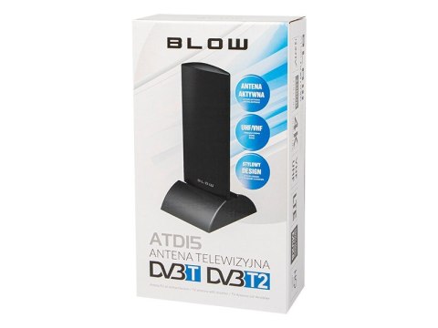 BLOW Antena telewizji DVB-T panel ATD15 aktywna - wewnętrzna BLOW Antena telewizji DVB-T panel ATD15 aktywna - wewnętrzna