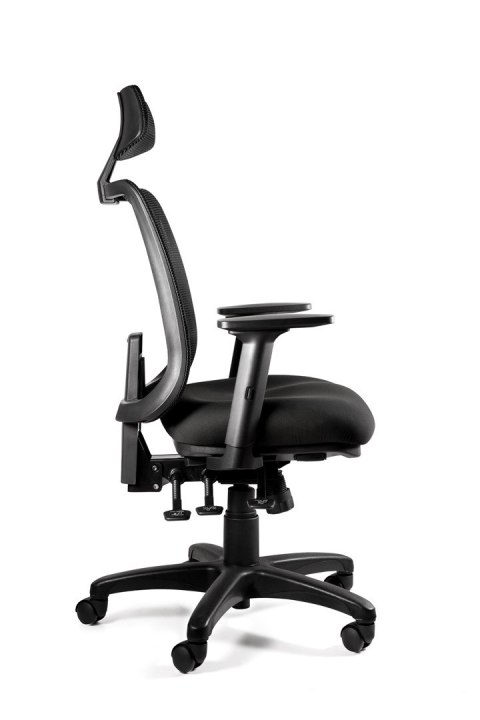 Ergonomiczny fotel biurowy SAGA PLUS czarny Ergonomiczny fotel biurowy SAGA PLUS czarny