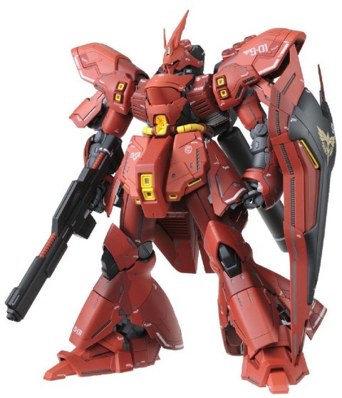 Figurka kolekcjonerska BANDAI MG 1/100 MSN-04 SAZABI Ver.Ka 18cm Figurka kolekcjonerska BANDAI MG 1/100 MSN-04 SAZABI Ver.Ka 18cm