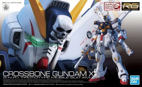 Figurka kolekcjonerska BANDAI RG 1/144 CROSSBONE GUNDAM X1 Figurka kolekcjonerska BANDAI RG 1/144 CROSSBONE GUNDAM X1