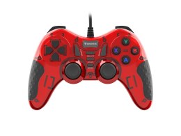 Gamepad NATEC Genesis Mangan 200 NJG-1425 (PC; kolor czerwony)