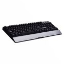 Klawiatura membranowa Activejet K-3242 (USB; (US); kolor czarno-srebrny)