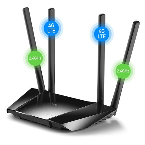 Router CUDY LT400_EU 300 Mbps Wireless N 4G LTE Cat.4 SIM Router CUDY LT400_EU 300 Mbps Wireless N 4G LTE Cat.4 SIM