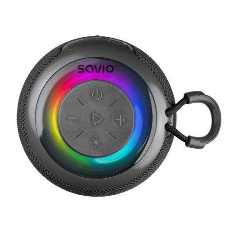 SAVIO GŁOŚNIK BEZPRZEWODOWY BLUETOOTH 5W CZARNY BS-041 SAVIO GŁOŚNIK BEZPRZEWODOWY BLUETOOTH 5W CZARNY BS-041
