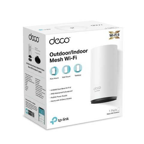 System mesh TP-LINK Deco X50-Outdoor(1-pack) System mesh TP-LINK Deco X50-Outdoor(1-pack)