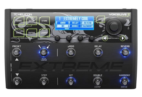 TC Helicon VoiceLive 3 Extreme - Multifekt gitarowo TC Helicon VoiceLive 3 Extreme - Multifekt gitarowo