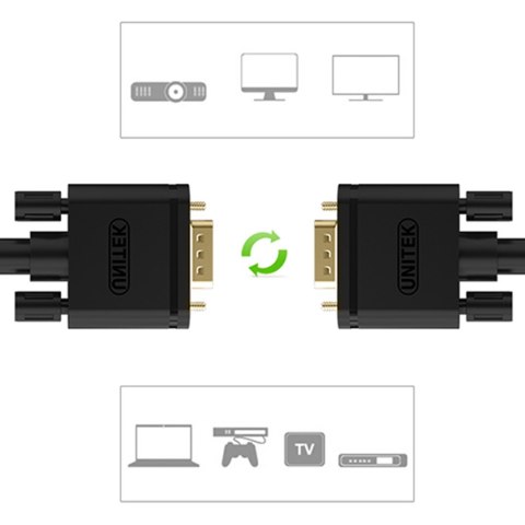 UNITEK PRZEWÓD VGA PREMIUM HD M/M 1.5M, Y-C503G UNITEK PRZEWÓD VGA PREMIUM HD M/M 1.5M, Y-C503G