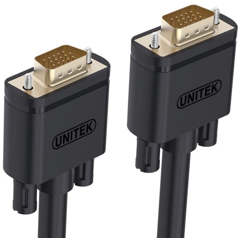 UNITEK PRZEWÓD VGA PREMIUM HD M/M 1.5M, Y-C503G UNITEK PRZEWÓD VGA PREMIUM HD M/M 1.5M, Y-C503G