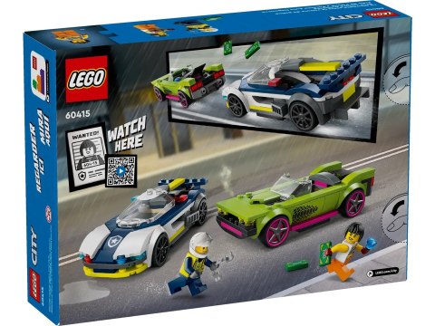LEGO City 60415 Pościg radiowozu za muscle carem LEGO City 60415 Pościg radiowozu za muscle carem