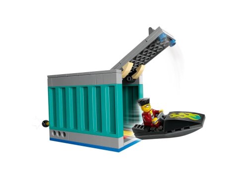 LEGO City 60417 Policyjna Motorówka i Kryjówka LEGO City 60417 Policyjna Motorówka i Kryjówka