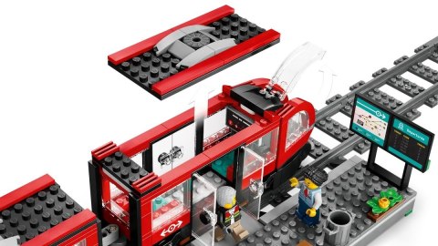 LEGO City 60423 Tramwaj miejski ze stacją LEGO City 60423 Tramwaj miejski ze stacją