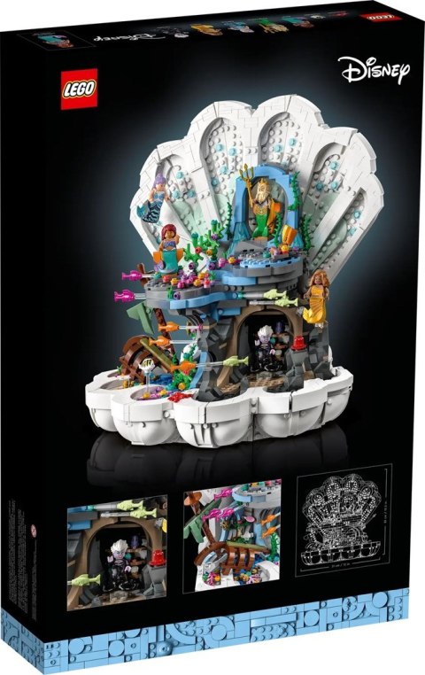 LEGO Disney 43225 Królewska muszla Małej Syrenki LEGO Disney 43225 Królewska muszla Małej Syrenki