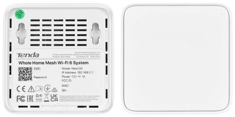 Tenda EX3 3-Pack AX1500 System Mesh Wi-Fi 6 (trzypak) Tenda EX3 3-Pack AX1500 System Mesh Wi-Fi 6 (trzypak)