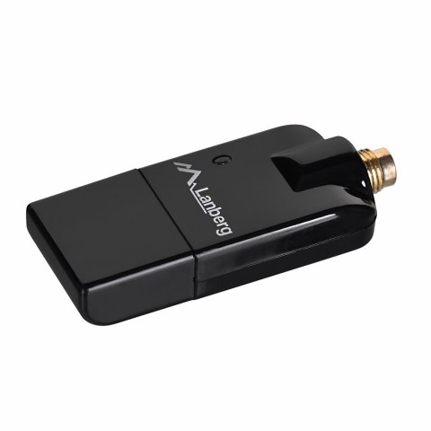 Karta sieciowa Lanberg N150 NC-0150-WE (USB 2.0, Złącze anteny WiFi) Karta sieciowa Lanberg N150 NC-0150-WE (USB 2.0, Złącze anteny WiFi)