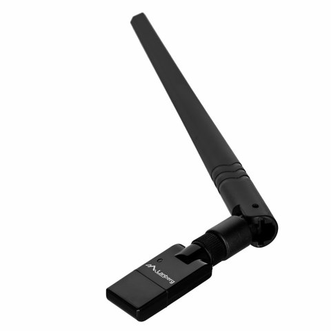 Karta sieciowa Lanberg N300 NC-0300-WIE (USB 2.0, Złącze anteny WiFi) Karta sieciowa Lanberg N300 NC-0300-WIE (USB 2.0, Złącze anteny WiFi)