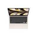 Apple 13-inch MacBook Air: Apple M2 chip with 8-core CPU and 8-core GPU, 256GB Starlight (WYPRZEDAŻ)