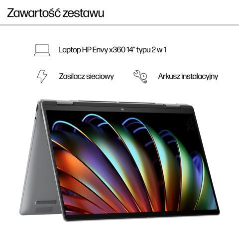 HP ENVY x360 14-fa0400nw Ryzen 5 8640HS 14,0"WUXGA Touch AG IPS300 nits 16GB DDR5 SSD512 Radeon Integrated 5MP W11Pro 2Y Glacier HP ENVY x360 14-fa0400nw Ryzen 5 8640HS 14,0"WUXGA Touch AG IPS300 nits 16GB DDR5 SSD512 Radeon Integrated 5MP W11Pro 2Y Glacier