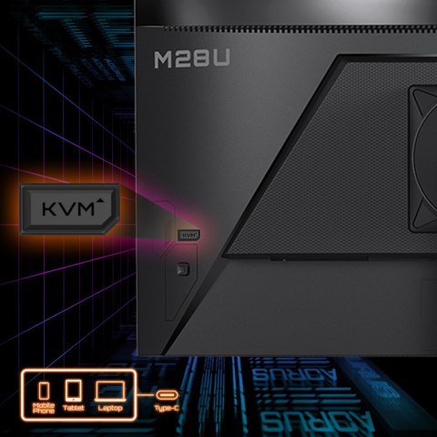 MONITOR GIGABYTE LED 28" M28U AE 144Hz MONITOR GIGABYTE LED 28" M28U AE 144Hz