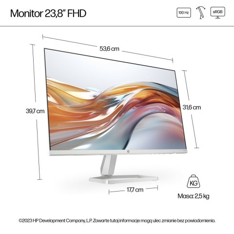 MONITOR HP LED IPS 23,8" 524sw (94C21E9) MONITOR HP LED IPS 23,8" 524sw (94C21E9)