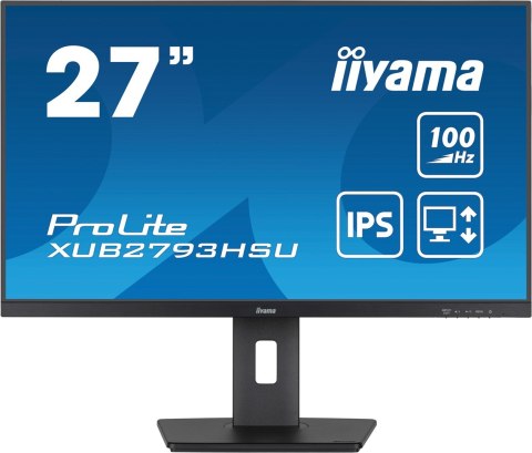 MONITOR IIYAMA LED 27" XUB2793HSU-B6 MONITOR IIYAMA LED 27" XUB2793HSU-B6