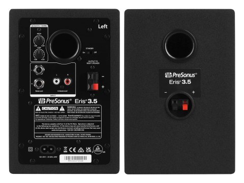 PreSonus Eris 3.5 - Para Monitorów Aktywnych PreSonus Eris 3.5 - Para Monitorów Aktywnych
