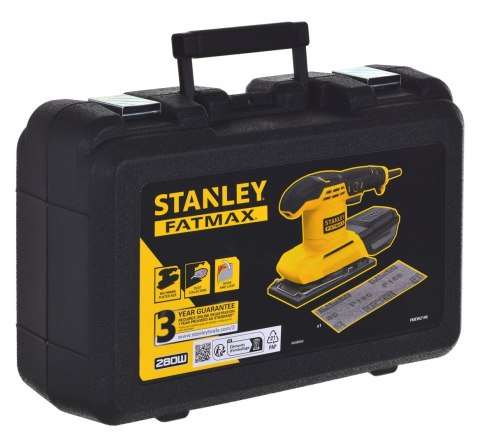 SZLIFIERKA OSCYLACYJNA 280W STANLEY FMEW214K-QS SZLIFIERKA OSCYLACYJNA 280W STANLEY FMEW214K-QS