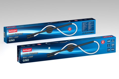 Lampa ścienna LED Activejet AJE-GINO NW Lampa ścienna LED Activejet AJE-GINO NW