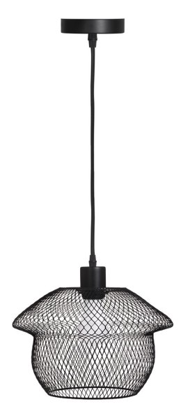 Lampa wiszaca Activejet AJE-COCO Black 1xE27