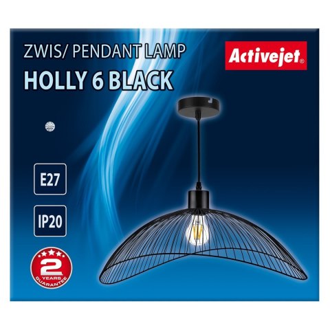 Lampa wisząca Activejet AJE-HOLLY 6 Black (E27) Lampa wisząca Activejet AJE-HOLLY 6 Black (E27)