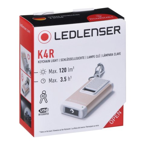 Latarka Ledlenser K4R złota Latarka Ledlenser K4R złota