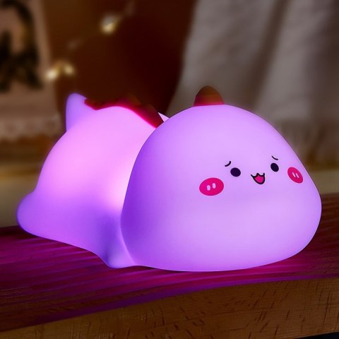 MEDIA-TECH LAMPKA NOCNA POKKY CLEVER DINO MT227 MEDIA-TECH LAMPKA NOCNA POKKY CLEVER DINO MT227
