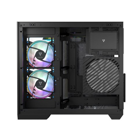 MODECOM OBUDOWA VOLCANO PANORAMA APEX ARGB 5F MIDI BLACK MODECOM OBUDOWA VOLCANO PANORAMA APEX ARGB 5F MIDI BLACK