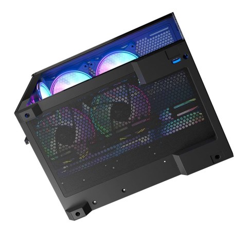 MODECOM OBUDOWA VOLCANO PANORAMA APEX ARGB 5F MIDI BLACK MODECOM OBUDOWA VOLCANO PANORAMA APEX ARGB 5F MIDI BLACK